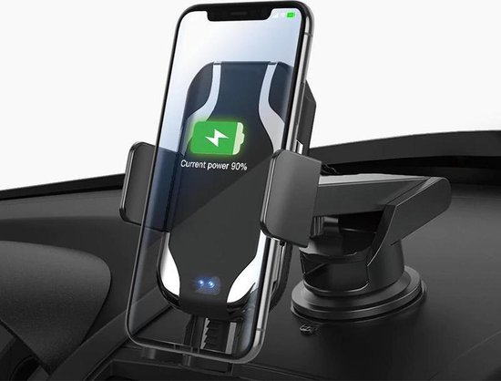 iphone houder auto draadloos opladen
